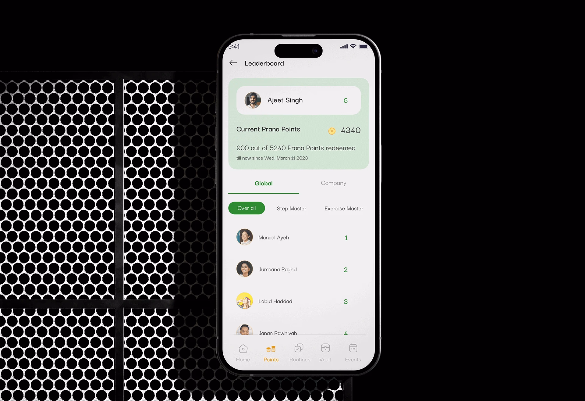 Mobile App Ecosystem — Facial Scan & Health Score